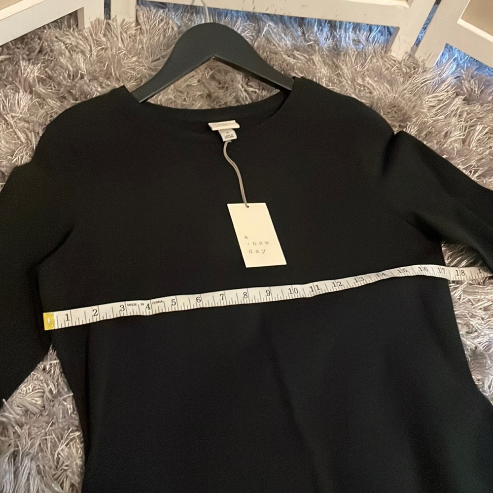 🎁3/$18🎁NWT Outfit:NWT necklace & NWT A New Day size M dress - Picture 7 of 8